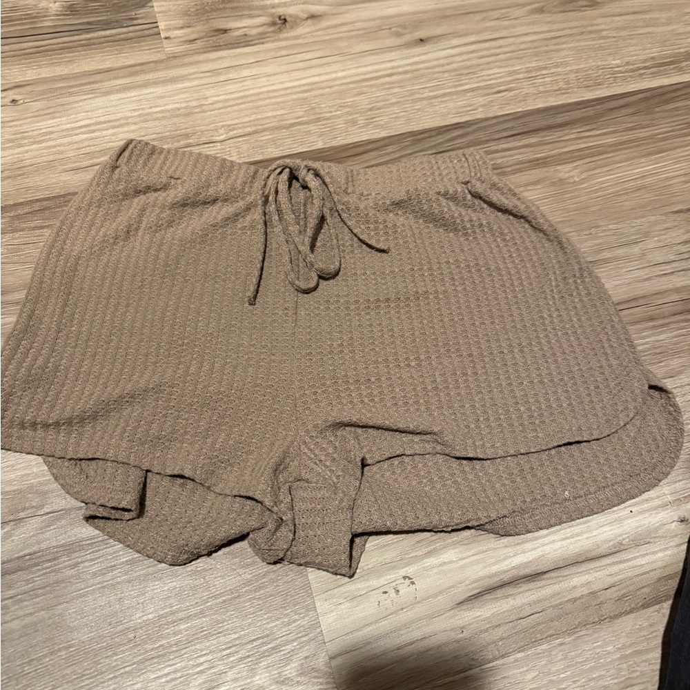 Brown shein shorts